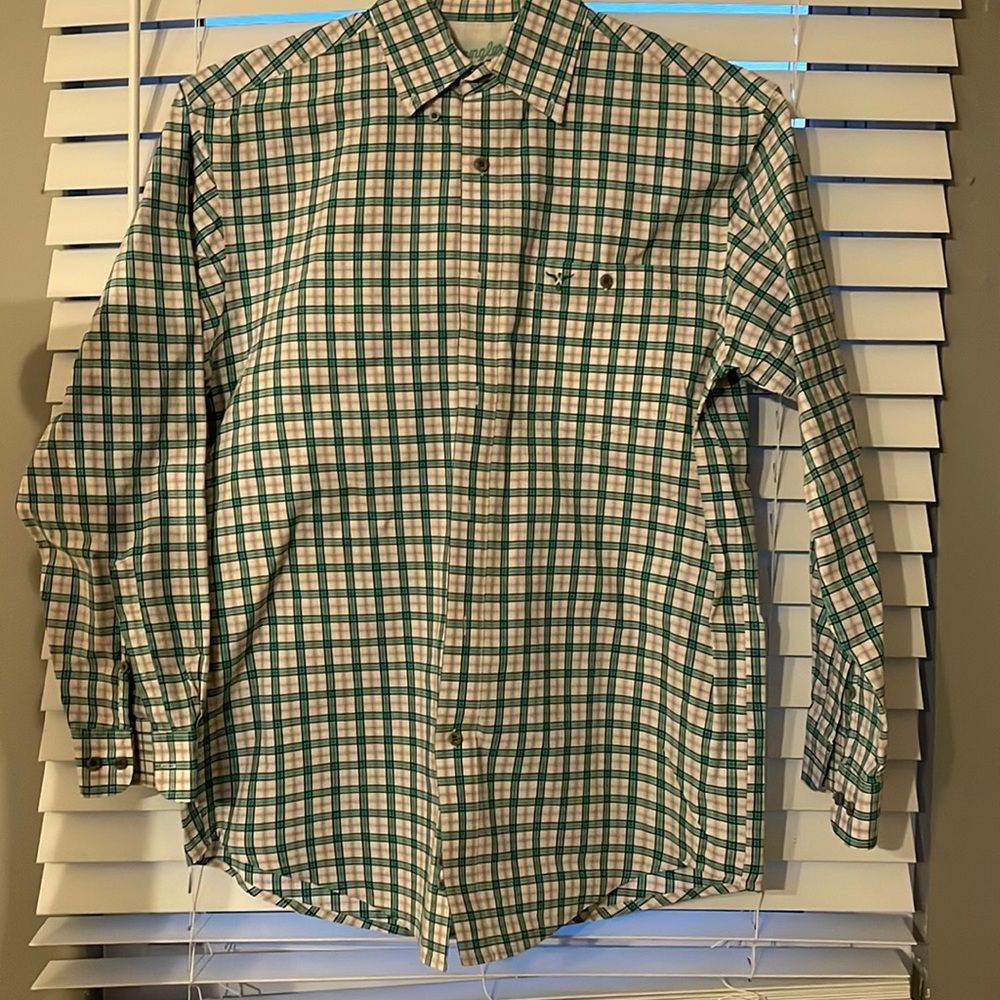COPY - Mens Size Medium Wrangles 20x long sleeve button